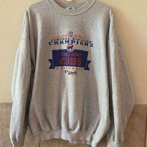 Vtg 2003 MLB Chicago Cubs Lee Sports Crewneck